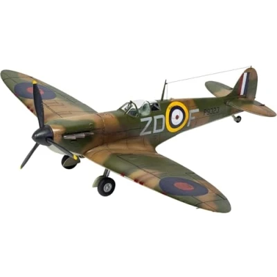 Imagen de Airfix Supermarine Spitfire MK.1a 1:48 Scale Model Kit Aeronaves Aircraft, Multicolor (Hornby Hobbies LTD A05126A)