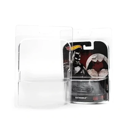 Imagen de Friki Monkey Hot Wheels Protector Pack para Coches en Miniatura versión Retro Entretainment. Blíster Transparente Serie Escala 1:64.(12 Unidades) (Retro)