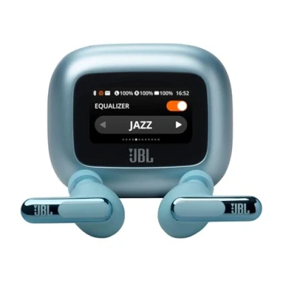 Imagen de Auriculares True Wireless JBL Live Beam 3, 48 h Autonomía, Cancelación de Ruido, IP54, Blue