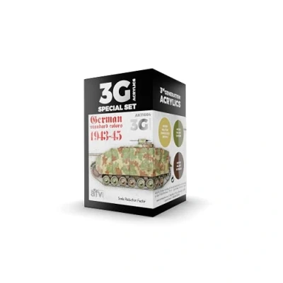 Imagen de AK Interactive 3G German Standard 44 45 Combo Pinturas de modelado plástico y accesorios, artículo # 11664