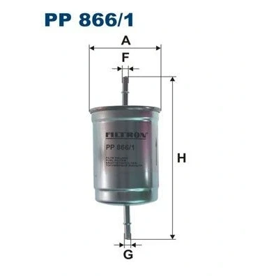 Imagen de Filtro de combustible FILTRON PP866/1