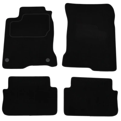 Imagen de MAMMOOTH A041 RNT275 PRM 01 Juego de alfombrillas suelo textil delante y detrás 4 negro Adaptado RENAULT: LAGUNA 3 Grandtour,