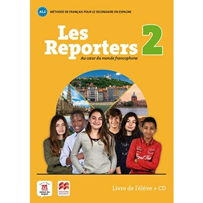 Imagen de Les Reporters 2 A1.2 Livre L Eleve +cd