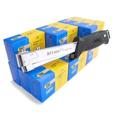 Imagen de Tacwise 1179 Grapadora de Martillo A11 con 75.000 Grapas 140/8mm, Utiliza Tipo 140 6mm a 10mm