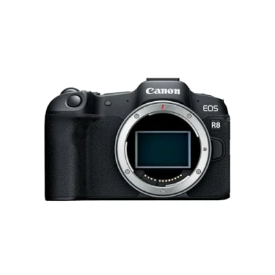 Imagen de Cámara EVIL Canon EOS R8, 24.3 megapixel, Pantalla 7.5 cm, Vídeo 4K, Wi Fi, Negro