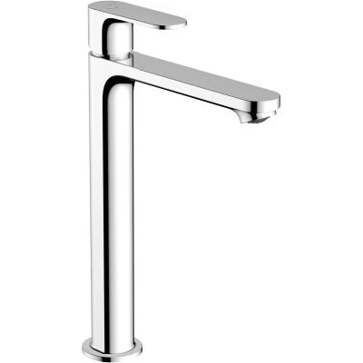 Imagen de hansgrohe Rebris S mezclador monomando de lavabo 240 CoolStart, desagüe automático, proyección 169 mm, 72580, Color: cromado