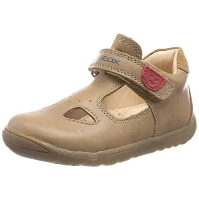 Imagen de Geox B Macchia Boy, First Walker Shoe Bebé Niños, Caramelo, 24 EU