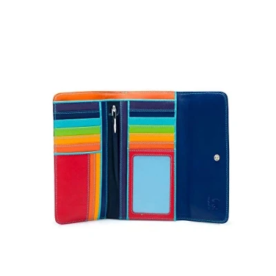 Imagen de mywalit billetereo Monedero de Piel para Mujer Tri Fold w/Outer Zip Purse 269 4 Black Pace