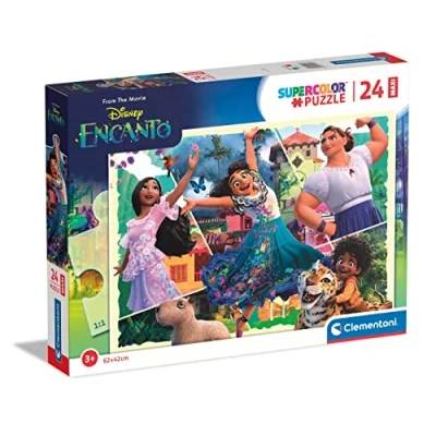 Imagen de Clementoni Puzzle Infantil 24 Maxi Piezas Grandes Encanto Disney, Disney Desde 3 años (24246)