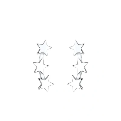 Imagen de Elli Astro Trend STAR Pendientes silvercoloured, Mujer, Talla: One Size, Silver coloured