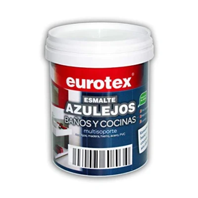 Imagen de Pintura mate para azulejos de baños y cocinas multisoporte Eurotex 750 ml (Beige mate)
