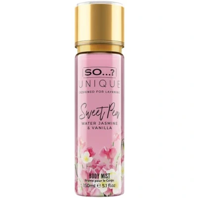 Imagen de So…? Unique Womens Vegan Sweet Pea Body Mist Fragrance Spray 150ml