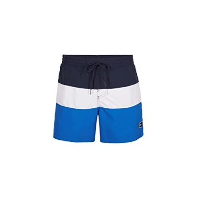 Imagen de O&#039;Neill Frame Block 15&quot; Shorts Bañador para Hombre, 25020 Blue Multi, Regular