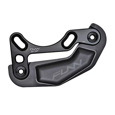 Imagen de Funn Zippa Lite MTB Bash Guard: Un Protector de Cadena Bicicleta ISCG05 para Platos 26T 32T, Plato tu montaña, BMX