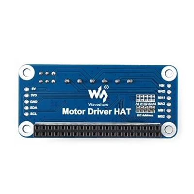 Imagen de Waveshare Motor Driver Hat for Raspberry Pi Zero/Zero W/Zero WH/2B/3B/3B+ I2C Interface Drive Two DC Motors DIY Mobile Robots