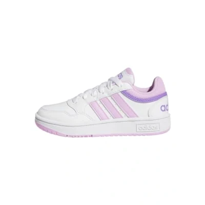 Imagen de adidas Hoops Shoes, Zapatilla de deporte Unisex niños, Cloud White Lilac Violet Fusion, 36 2/3 EU