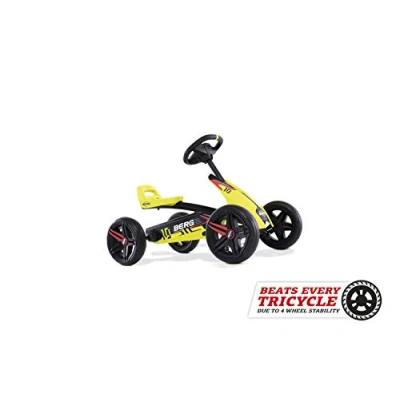 Imagen de BERG Pedal Gokart Buzzy Aero Coche de Pedales, Seguro y Estabilidad, Juguete para niños Adecuado 2 a 5 años