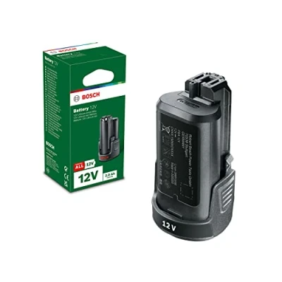 Imagen de Bosch Batería de litio PBA 12 (12 V, 2,0 Ah, Power for all, 12, Caja Cartón)