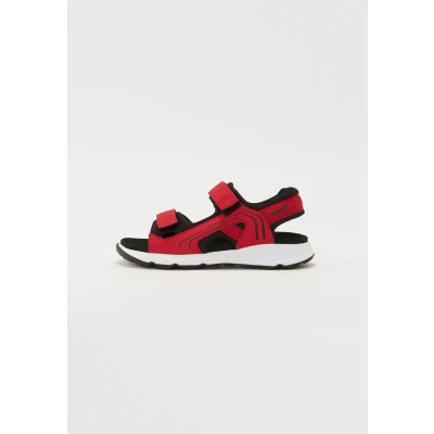 Imagen de Superfit Criss Cross Unisex Sandalias para niños, Talla: 40, Rot/schwarz Zapatos