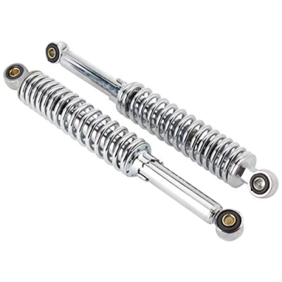 Imagen de Amortiguador de Universal Cromo 340 mm Mofa, mokick, Art Land