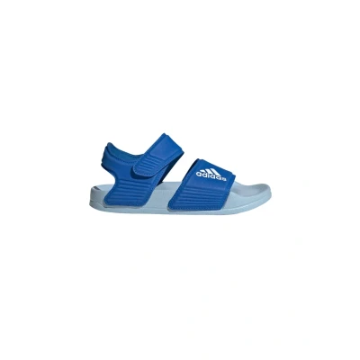Imagen de adidas Performance Adilette Sandalias de senderismo para niños, Talla: 28, Bright royal ftwr white clear sky Zapatos