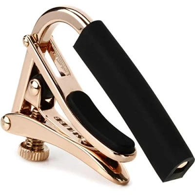 Imagen de SHUBB C4G Capodaster guitarra eléctrica CAPO ROYALE PINK GOLD