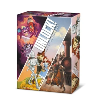Imagen de Asmodee Unlock! Secret Adventures, Escape Room en un Juego de Mesa, 1 6 Jugadores, 10+ años, Edición Italiano