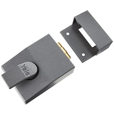 Imagen de Yale Locks YAL81DMGPB 81 Rollerbolt Nightlatch, Gris, 60mm, Set de 20 Piezas