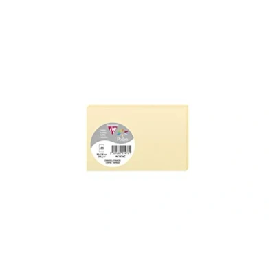 Imagen de Clairefontaine 1476C Un paquet de 25 cartes Pollen 8,2x12,8 cm 210g, Chamois