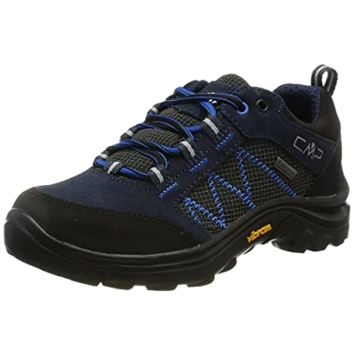 Imagen de CMP Kids Thiamat Low 2.0 Trekking Shoe Wp, Zapatillas para Caminar, Unisex niños, Black Blue, 36 EU