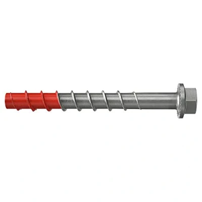 Imagen de fischer UltraCut FBS II 10 x 100 45/35/15 US Hexagonal Acero Inoxidable Potente Tornillo de hormigón con punta endurecida para exteriores y zonas húmedas fijación segura en hormigón, 50 unidades