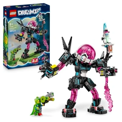 Imagen de LEGO DREAMZzz 2 en 1 Mateo vs. Meca con Cibercerebro Robot de Juguete Modular Convertible a Figura Escorpion Minifiguras y Dreamling Regalo para Niños Niñas 8+ Años 71495