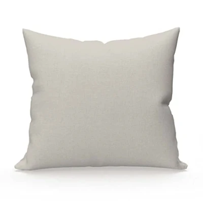 Imagen de Soleil d&#039;ocre Funda de almohada algodón 57 hilos, Beige (Lino), 63 x cm
