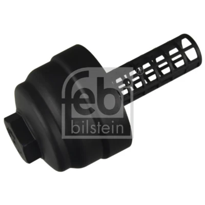 Imagen de FEBI BILSTEIN 174254 Cubierta, caja filtro de aceite con junta anular AUDI: A6 C7 Berlina, A4 B8 Avant, B7 Berlina