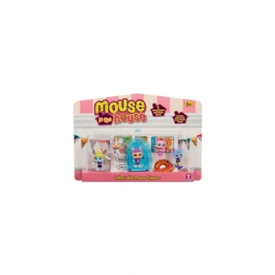Imagen de BANDAI Millie and Friends Mouse in The House CO07708 Pack de 5 Figuras Juguetes, Juguetes Coleccionables, Juego Imaginativo, para Niños 3 a 7 Años