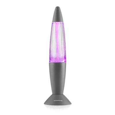 Imagen de InnovaGoods® Lampara de Lava, Lámpara Lava Relajante, Lamparas mesita noche, modelo Tornado, LED RGB con Secuencia multicolor, ideal para habitación, Salón, Sala estar.