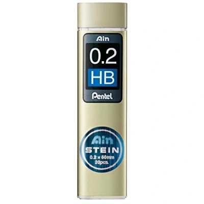 Imagen de &#039;Pentel c272 W de HB&quot;Ain Stein Recambio minas para portaminas, 10 x 20