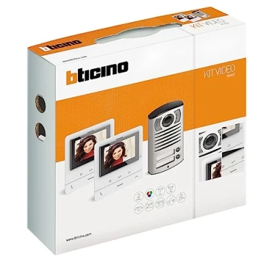 Imagen de Bticino Kit de vídeo clase 100 V16B Bifamigliare, línea 2000