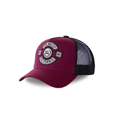 Imagen de Von Dutch Gorra Hombre y Mujer, Trucker Ajustable Auténtica, rojo, Talla única