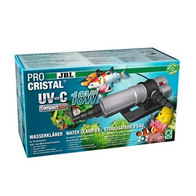 Imagen de JBL Procristal UV C Compact Plus Depurador, 18 W, Cable de 5 m