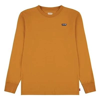 Imagen de Levi&#039;s Lvb L/S Batwing Chesthit tee Camiseta, Cathay Spice, 14 años para Niños