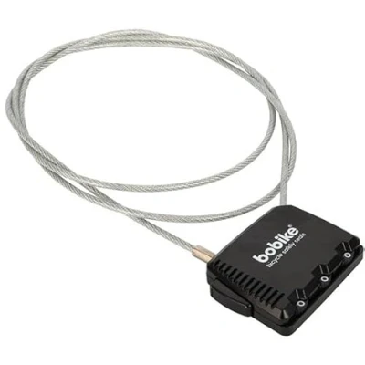 Imagen de BOBIKE 8015300206 Candado de combinación Maxi para sillas One Maxi, GO y Exclusive &amp; Tour Plus en Color Negro