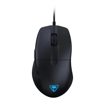 Imagen de Turtle Beach Pure Sel Ratón de Juego RGB ergonómico Ultraligero, Sensor óptico 8000 dpi, interruptores mecánicos, Sistema pretensado, deslizamientos PTFE Puro, iluminación Negro