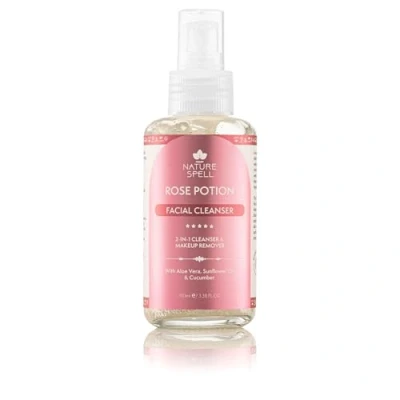 Imagen de Nature Spell Espuma facial de Aloe Vera 100 ml 2 In 1 Limpiador y desmaquillante Hidratación para todas las pieles