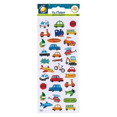 Imagen de Craft Planet CPT 6561051 Pegatinas Decorativas, diseño de pitido, Multicolor