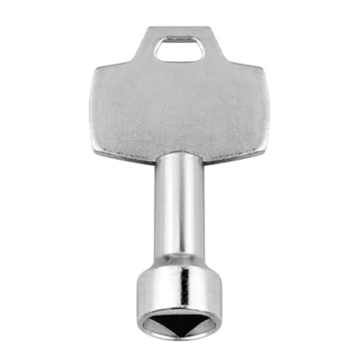 Imagen de Llave de caja contador triangular para buzón correo, elevador, armario eléctrico, tren, puerta, válvulas medidor agua