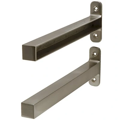 Imagen de Duraline Set de soportes para estantes, 18 x 235 mm, níquel, 2 unidades