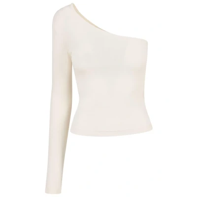 Imagen de Urban Classics Longsleeve Camiseta de manga larga, Mujer, Talla: Large, Whitesand