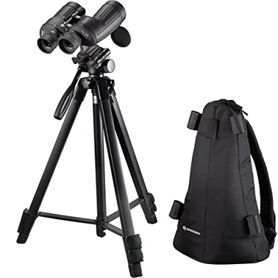 Imagen de BRESSER NIGHTEXPLORER 7x50 PRISMÁTICOS C/TRÍPODE Y Mochila