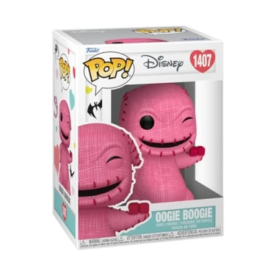 Imagen de Funko Pop! Disney: The Nightmare Before Christmas Valentines Oogie Boogie Figuras Miniaturas Coleccionables para Exhibición Idea De Regalo Mercancía Oficial Juguetes Niños Y Adultos